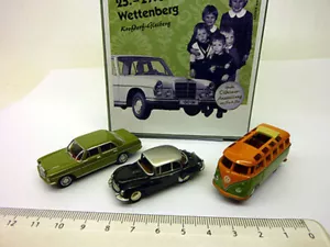 06915 BUB 1:87 Exklusiv Set Golden Oldies Audi VW MB - Bild 1 von 1