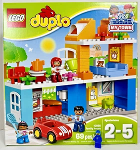 (10835) LEGO DUPLO: Family House New Sealed Retired Rare Mom Dad Child Car Home - Picture 1 of 6