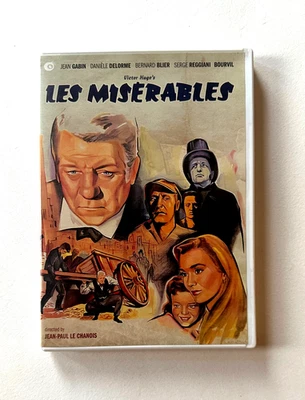 Jean-Paul Le Chanois LES MISERABLES (1958) Jean Gabin/Bourvil | 2013 DVD - VG+ - Image 1 of 3