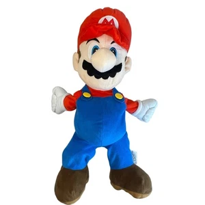 Super Mario Official Nintendo Large 20 Inch Plush Stuffed Toy Pillow w/ Pocket - Imagen 1 de 10