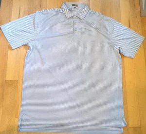 Camisa de manga corta Peter Millar Summer Comfort para hombre con 3 botones talla 2XL - Imagen 1 de 4