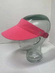 Lululemon Damen Fast Paced Wide Band Running Visor Pink Quick Dry OS - Bild 1 von 9
