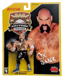 Ox Baker KWK Kayfabe Heroes Retro Figure (Yellow Card) - Bild 1 von 4