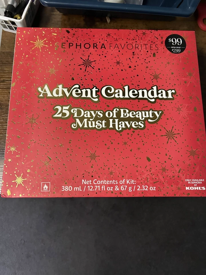 Sephora Favorites Advent Calendar 25 Days of Beauty 2025 Holiday Limited Edition