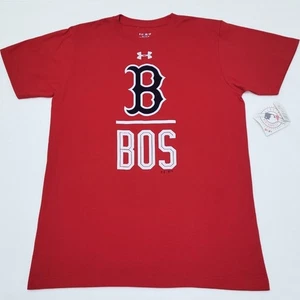 Under Armour HeatGear Boston Red Sox MLB performance shirt Adult Men's MEDIUM M - Picture 1 of 6
