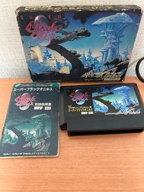 Super Black Onyx Famicom Nintendo NES NTSC-J from JPN  Game  old item W/BOX