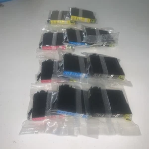 Lote de 11 cartuchos de tinta para impresora 2001 negro 2002 cian 2003 magenta 2004 amarillo - Imagen 1 de 3