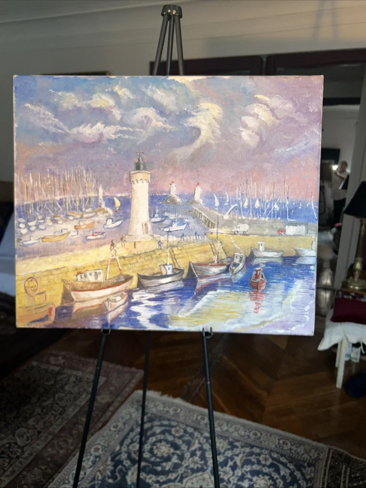 tableau peinture ancienne marine - Photo 1/1