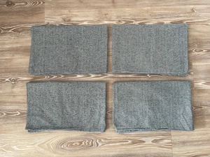 John Lewis Pillowcase Euan Stripe Brushed Cotton Blue Striped x 4 - Picture 1 of 10