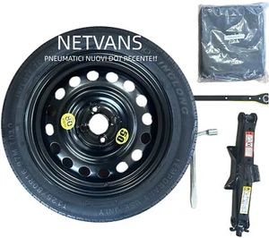 KIT Ersatzrad notrad 16" für DACIA LODGY mit Wagenheber Schlüssel und Tasche - Bild 1 von 2
