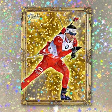 Ole Einar Bjørndalen Holographic Gold Getter Sketch Card Limited 1/5 Dr. Dunk