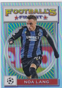 Noa Lang 2021-22 Topps Finest Flashbacks UCL REFRACTOR PARALLEL SP #177 - Picture 1 of 2