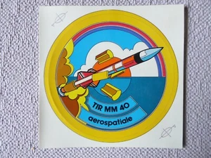 AUFKLEBER STICKER AUFKLEBER AEROSPACE RAKETENSCHUSS MM.40 EXOCET MARINE - Bild 1 von 1