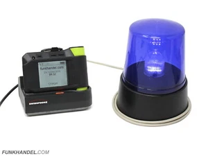 SIGNALLAMPE RUNDUMLEUCHTE FÜR SWISSPHONE FUNKMELDER S.QUAD | X15 | X35 | BLAU - Bild 1 von 3