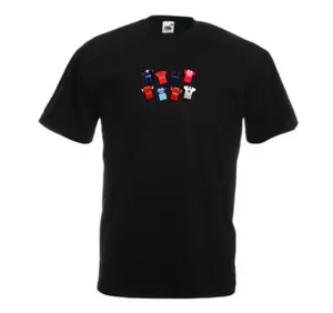 T-Shirt Middlesbrough Retro Kits schwarz Erwachsene T-Shirt tolles Geschenk - Bild 1 von 1