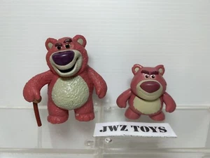 x2 TOY STORY LOTSO NAUGHTY BEAR WITH WALKING CANE ACTION FIGURE DISNEY PIXAR - Picture 1 of 7