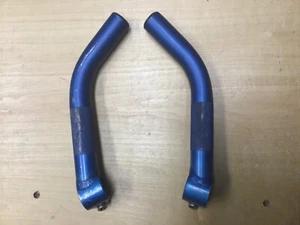 CONTROL TECH BIKE HANDLEBAR BLUE BAR ENDS USA USED - Picture 1 of 6