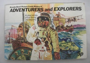 Brooke Bond Adventurers and Explorers album Complete with full set of 50 cards - Picture 1 of 4