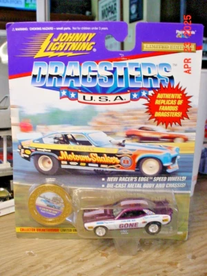 Johnny Lightning 72 Challenger Color Me Gone Pro S Purple DRAGSTERS bp 1/64 jlxa - Image 1 of 2
