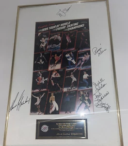 Autographed Campbell Soup’s 1995 Tour of World Figure Skating Champions - Picture 1 of 14