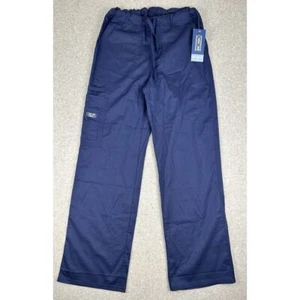 Cherokee Workwear Scrubs pants Unisex XS Blue Core Stretch cargo 4043 new - Picture 1 of 11