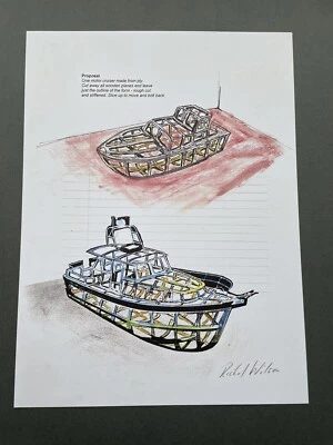 Impresión de la Royal Academy 2020 de Richard Wilson Ra 'Cutaway' Foto 1 de 2