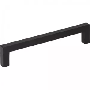 Elements Stanton nero opaco 5-1/16"" Tirare armadio barra centrale (F) - Foto 1 di 3