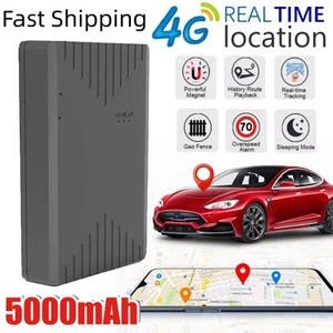 4G Real Time GPS Tracker LIVE Tracking Vehicle Car Magnetic Tracking 5000mAH NEW - Picture 1 of 15