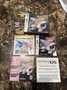 Pokemon: Pearl Version (Nintendo DS, 2007) Tested Authentic - Game & Box - Picture 1 of 7