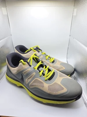 Мужские туфли для гольфа Nike Lunar Ascend II размер 9,5 серые черные лаймово-зеленые 628340-002 - Изображение 1 из 4