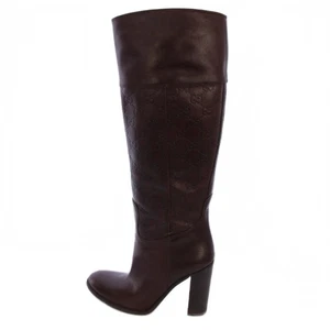 Gucci Stiefel Damen Größe 36,5 Braun Leder - Bild 1 von 9
