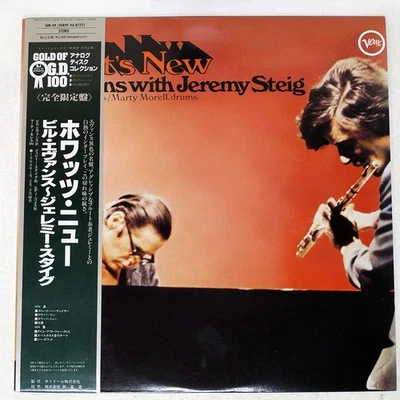 BILL EVANS WITH JEREMY STEIG WHAT'S NEW VERVE SGD49 Japan VINYL LP Foto 1 de 3