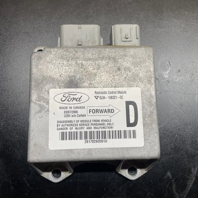 Ford Escape Mercury Mariner 2005 05 3,0 L 6 cilindros módulo SRS 5L84-14B321-DC Foto 1 de 4