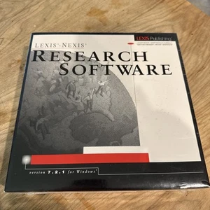 Lexis-Nexis Research Software Version 7.2.1 for Windows 1999 - Picture 1 of 4