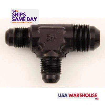 XRP Xtreme 824686, One Black Aluminum #6 #8 #6 Alum Male Tee Performance Parts Foto 1 de 4