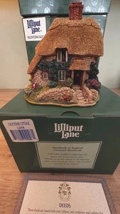 Lilliput Lane Calendario Casa L2008 Caja Nueva + Escrituras - Imagen 1 de 7