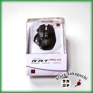 MAD CATZ R.A.T PRO X3 High Spec Wired Gaming Mouse Black MR05DCINBL001-0J - Picture 1 of 10