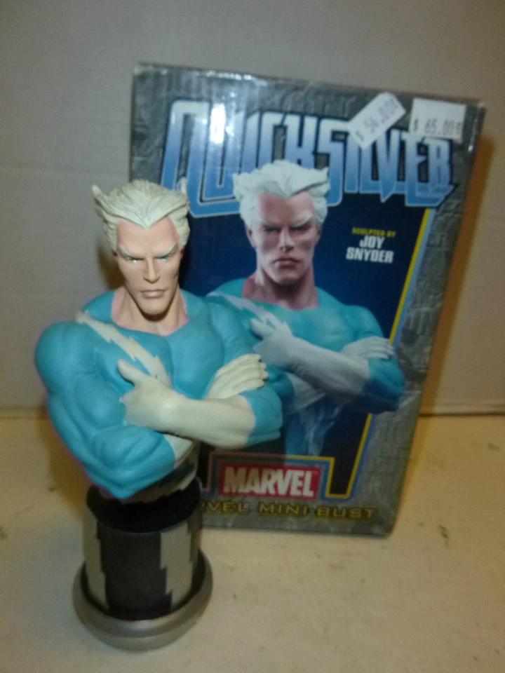 Estatua Mini Busto Mercurio 6" (MWB) Marvel (2005) Bowen Designs Foto 1 de 4