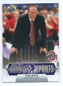 Thad Matta 2011 Upper Deck World of Sports OHIO STATE #70 quantità disponibile - Foto 1 di 1