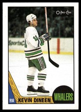1987 O-Pee-Chee #124  Kevin Dineen      Hartford Whalers