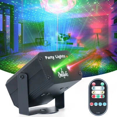 RGB Laser Projektor LED Bühnenlicht DMX Strobe Beam DJ Party Disco Lichteffekt - Bild 1 von 4
