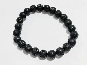 Lavastein Unisex Armband, Perlen, Inspirierend Geburtstag Valentinstag - Bild 1 von 1