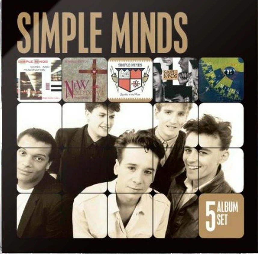SIMPLE MINDS (5 CD) SONS AND~NEW GOLD~SPARKLE~ONCE UPON~STREET FIGHTING *NEW* - Image 1 of 1