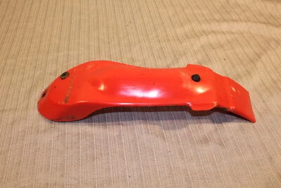 1981 Honda XL100S OEM RED REAR INNER BACK FENDER COWL FAIRING - Image 1 of 4