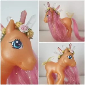Vintage My Little Pony G3 Orange Sparkleworks Custom Quartz Crystal not G1 - Picture 1 of 10