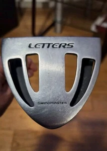 John Letters Swingmaster Mallet Putter, Men's 34" L/H, Blue Face - Picture 1 of 20