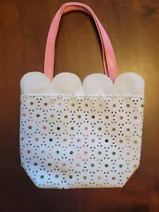 Little Girls Easter Purse White Purse - Picture 1 of 2