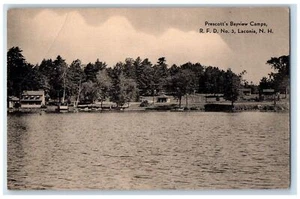 1940 Prescott Bayview Camps R.F.D No 3 Laconia New Hampshire NH Vintage Postcard - Picture 1 of 2