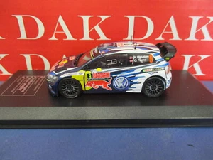Die cast 1/43 Modellino Auto Volkswagen Polo R WRC Rally Monte Carlo 2015 Mikkel - Foto 1 di 5