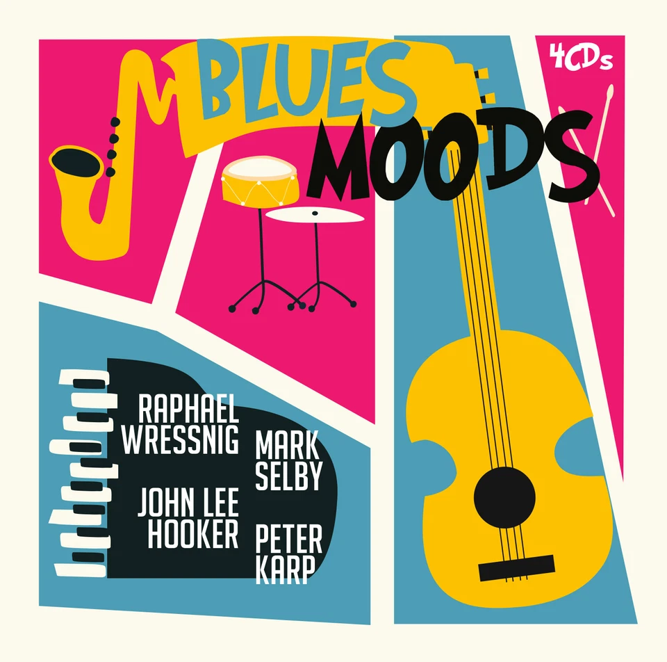 CD Blues Moods von Various Artists 4CDs - Bild 1 von 1